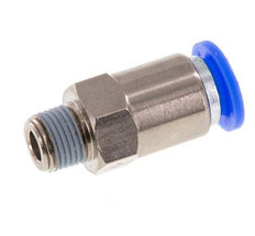 8mm & R1/8'' Regeling-In Vernikkeld Messing/PBT Terugslagklep Insteekkoppeling Buitendraad 0.2-10 bar