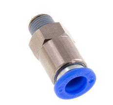 8mm & R1/8'' Regeling-In Vernikkeld Messing/PBT Terugslagklep Insteekkoppeling Buitendraad 0.2-10 bar