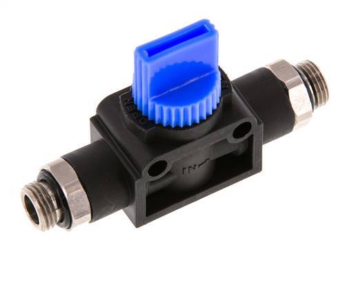 G1/8'' Kunststof/Messing 3/2-Weg Handafsluiter