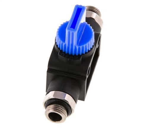 G1/8'' Kunststof/Messing 3/2-Weg Handafsluiter