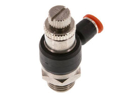 L-stuk Regelventiel 4 mm - G1/4'' Regeling-in Messing/Nylon