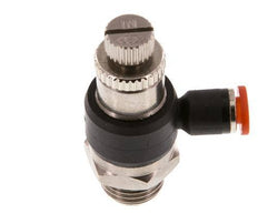 L-stuk Regelventiel 4 mm - G1/4'' Regeling-in Messing/Nylon