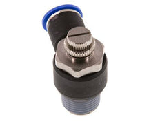 L-stuk Regelventiel 12 mm - R1/2'' Regeling-Uit Messing/Nylon