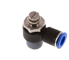 L-stuk Regelventiel 12 mm - R1/2'' Regeling-Uit Messing/Nylon