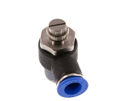 L-stuk Regelventiel 12 mm - R1/2'' Regeling-Uit Messing/Nylon