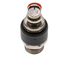 Flow Control Silencer Meter-In Elbow 8 mm - G1/2'' Brass/PA 66