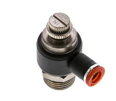 L-stuk Regelventiel 8 mm - G1/2'' Regeling-in Messing/Nylon