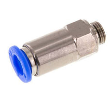 8mm & G1/8'' Regeling-In Vernikkeld Messing/PBT Terugslagklep Insteekkoppeling Buitendraad 0.2-10 bar
