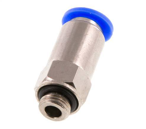 8mm & G1/8'' Regeling-In Vernikkeld Messing/PBT Terugslagklep Insteekkoppeling Buitendraad 0.2-10 bar
