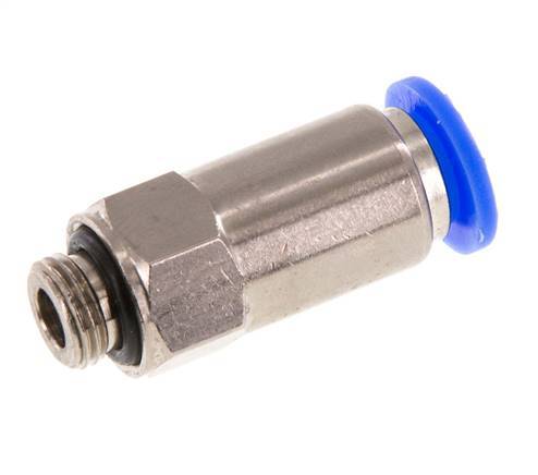 8mm & G1/8'' Regeling-In Vernikkeld Messing/PBT Terugslagklep Insteekkoppeling Buitendraad 0.2-10 bar