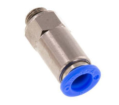 8mm & G1/8'' Regeling-In Vernikkeld Messing/PBT Terugslagklep Insteekkoppeling Buitendraad 0.2-10 bar