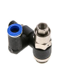 Draaibaar Regelventiel 10 mm - G3/8''-G1/8'' Regeling-Uit Messing/Nylon Indirect Gestuurde Terugslagklep