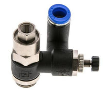 Draaibaar Regelventiel 10 mm - G3/8''-G1/8'' Regeling-Uit Messing/Nylon Indirect Gestuurde Terugslagklep