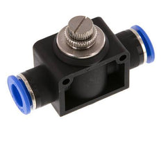 Recht Regelventiel 12 mm Messing/Nylon