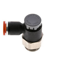 L-stuk Regelventiel 8 mm - G3/8'' Regeling-in Messing/Nylon Borgmoer