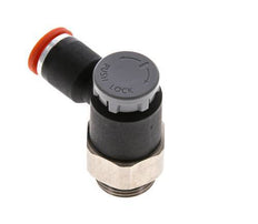 L-stuk Regelventiel 8 mm - G3/8'' Regeling-in Messing/Nylon Borgmoer