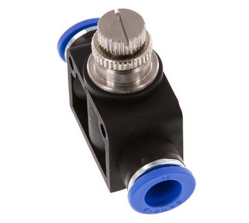 Recht Regelventiel 10 mm Messing/Nylon