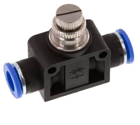 Recht Regelventiel 10 mm Messing/Nylon