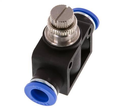 Recht Regelventiel 10 mm Messing/Nylon