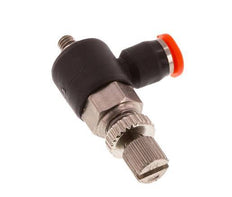 L-stuk Regelventiel 3 mm - M3 Regeling-in Messing/PBT