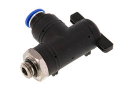 2-Way Elbow Ball Valve 10 mm - G1/4'' Plastic/Brass