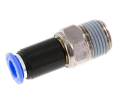 10mm & R1/2'' Swivel Joint Push-In-Male Threads Nickel-Plated Brass/PBT NBR Rotatable