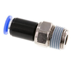10mm & R1/2'' Draaidoorvoer Insteek Buitendraad Vernikkeld Messing/PBT NBR