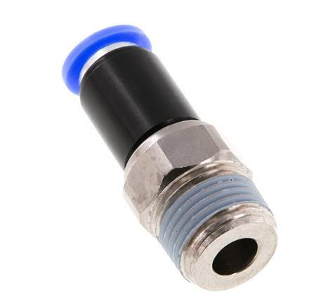 10mm & R1/2'' Draaidoorvoer Insteek Buitendraad Vernikkeld Messing/PBT NBR