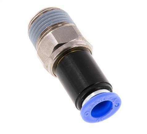 10mm & R1/2'' Draaidoorvoer Insteek Buitendraad Vernikkeld Messing/PBT NBR
