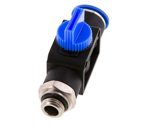 12 mm - G1/4'' Kunststof/Messing 3/2-Weg Handafsluiter Ontluchting aan Buiszijde