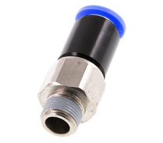 12mm & R3/8'' Draaidoorvoer Insteek Buitendraad Vernikkeld Messing/PBT NBR