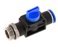 10 mm - R1/2'' Kunststof/Messing 3/2-Weg Handafsluiter Ontluchting aan Draadzijde