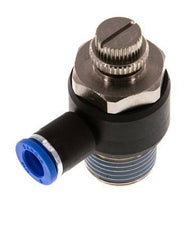 L-stuk Regelventiel 8 mm - R1/2'' Regeling-Uit Messing/Nylon