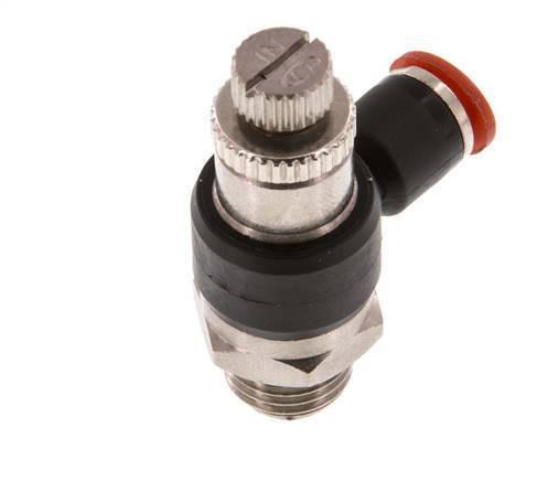 L-stuk Regelventiel 6 mm - G1/4'' Regeling-in Messing/Nylon