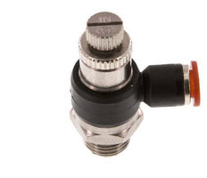 L-stuk Regelventiel 6 mm - G1/4'' Regeling-in Messing/Nylon