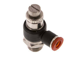 L-stuk Regelventiel 6 mm - G1/4'' Regeling-in Messing/Nylon