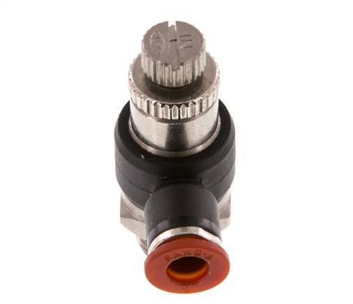 L-stuk Regelventiel 6 mm - G1/4'' Regeling-in Messing/Nylon