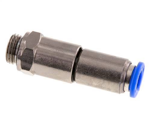 8mm & G1/4'' Hoge Snelheid Draaidoorvoer Insteek Buitendraad Vernikkeld Messing/PBT NBR