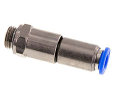 8mm & G1/4'' Hoge Snelheid Draaidoorvoer Insteek Buitendraad Vernikkeld Messing/PBT NBR