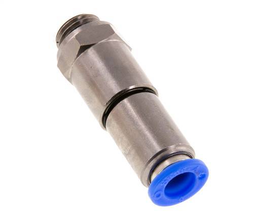8mm & G1/4'' Hoge Snelheid Draaidoorvoer Insteek Buitendraad Vernikkeld Messing/PBT NBR