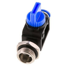 6 mm - G3/8'' Kunststof/Messing 3/2-Weg Handafsluiter Ontluchting aan Draadzijde
