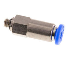 4mm & M5 Regeling-Uit Vernikkeld Messing/PBT Terugslagklep Insteekkoppeling Buitendraad 0.2-10 bar