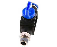 8 mm - R1/8'' Kunststof/Messing 3/2-Weg Handafsluiter Ontluchting aan Draadzijde