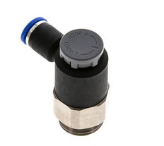 L-stuk Regelventiel 8 mm - G1/2'' Regeling-Uit Messing/Nylon Borgmoer