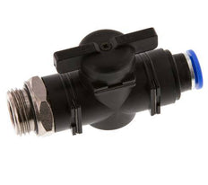 2-Way Straight Ball Valve 10 mm - G1/2'' Plastic/Brass
