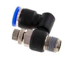 Draaibaar Regelventiel 10 mm - R1/4'' Regeling-Uit Messing/Nylon