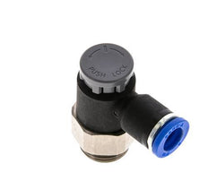 L-stuk Regelventiel 8 mm - G3/8'' Regeling-Uit Messing/Nylon Borgmoer