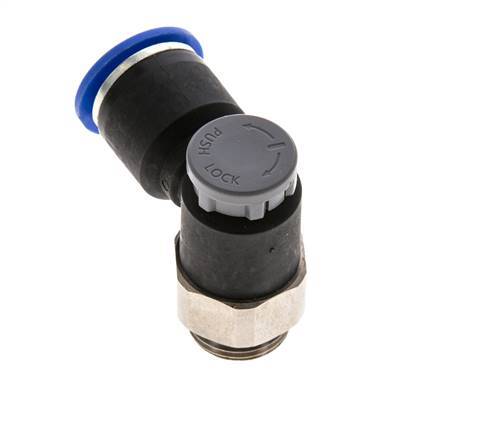 L-stuk Regelventiel 12 mm - G3/8'' Regeling-Uit Messing/Nylon Borgmoer