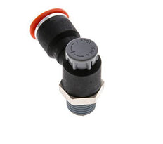 L-stuk Regelventiel 10 mm - R1/4'' Regeling-in Messing/Nylon Borgmoer