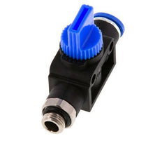 8 mm - G1/8'' Kunststof/Messing 3/2-Weg Handafsluiter Ontluchting aan Buiszijde
